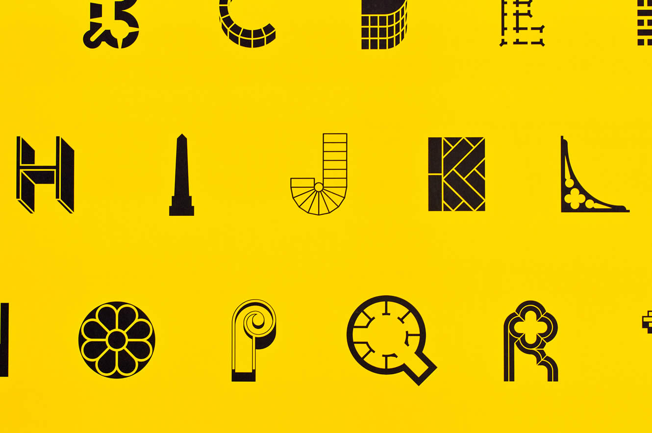 Maddison Graphic Architectural Alphabet