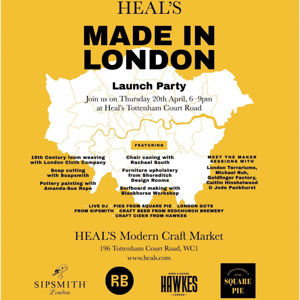 Heals-made-in-london-launch-party