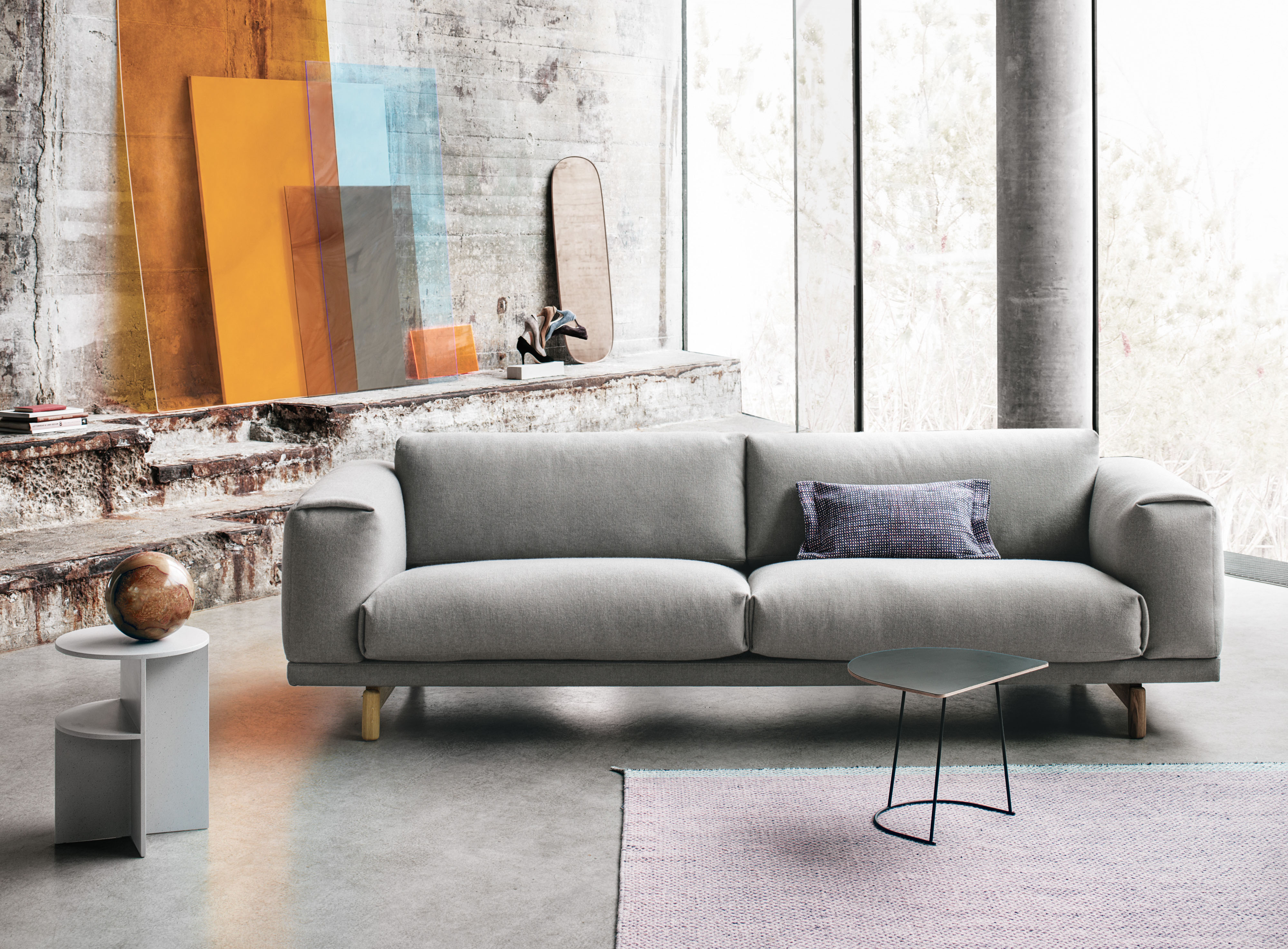 The Japandi inspired Rest sofa by Muuto