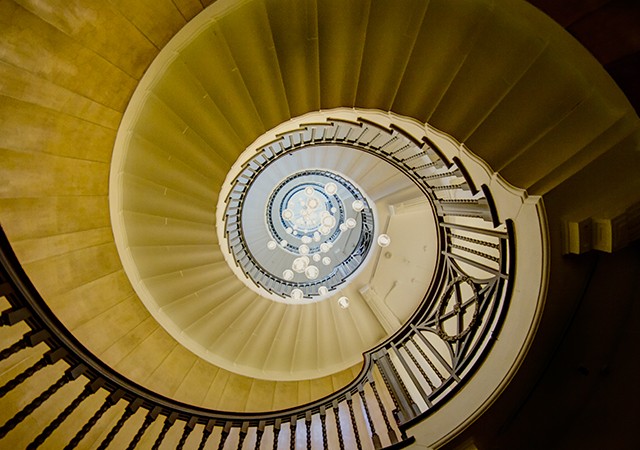 Cecil Brewer Spriral Staircase London