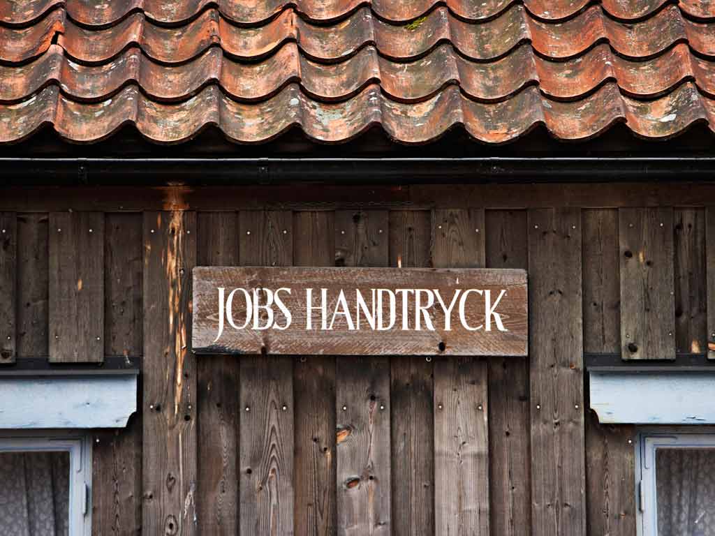 Jobs Handtryck Studio