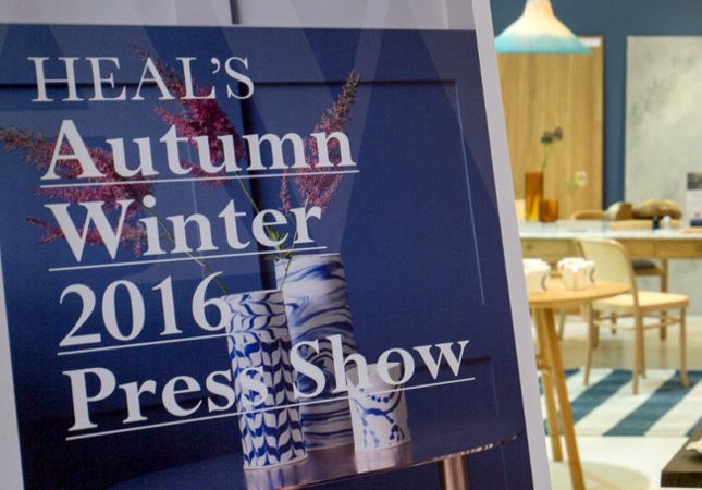 Heal's AW16 Press Show