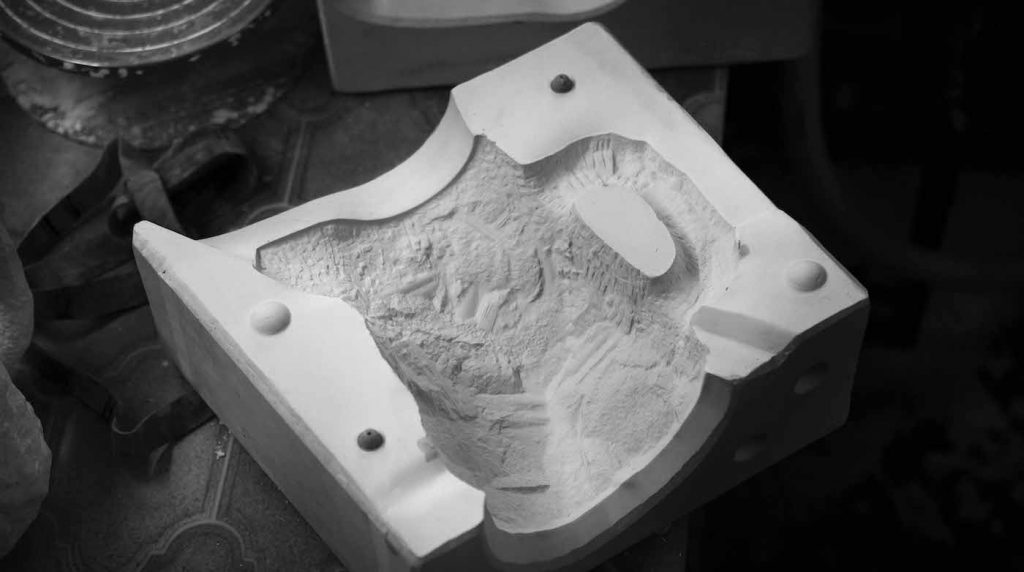 Thành phẩm sau khi đổ khuôn