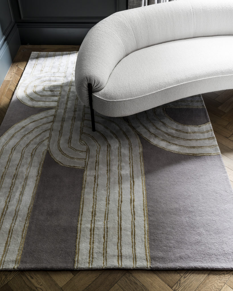 The Knot Rug by Genevieve Bennett, part of the Heal's AW19 collection