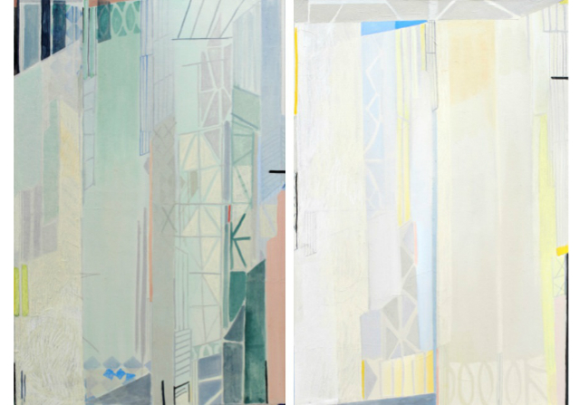 Johanna Badou 'Untitled Window #3 & #4' | Heal's X Slade School of Fine Art