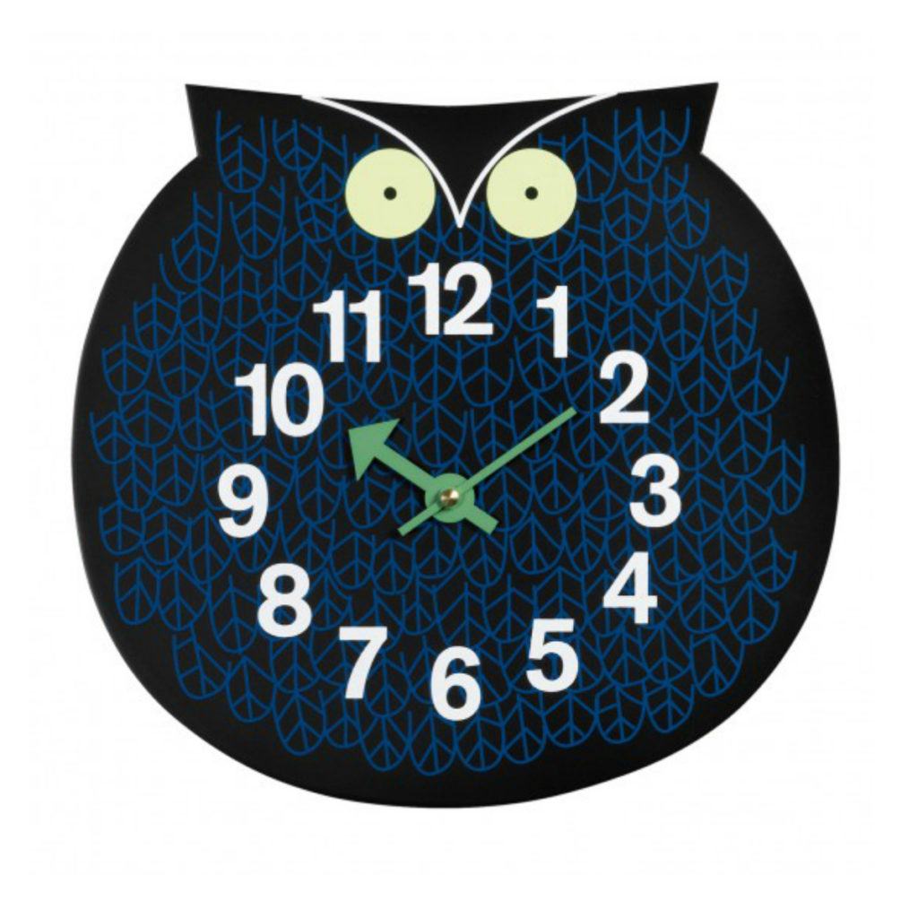 Omar The Owl Clock