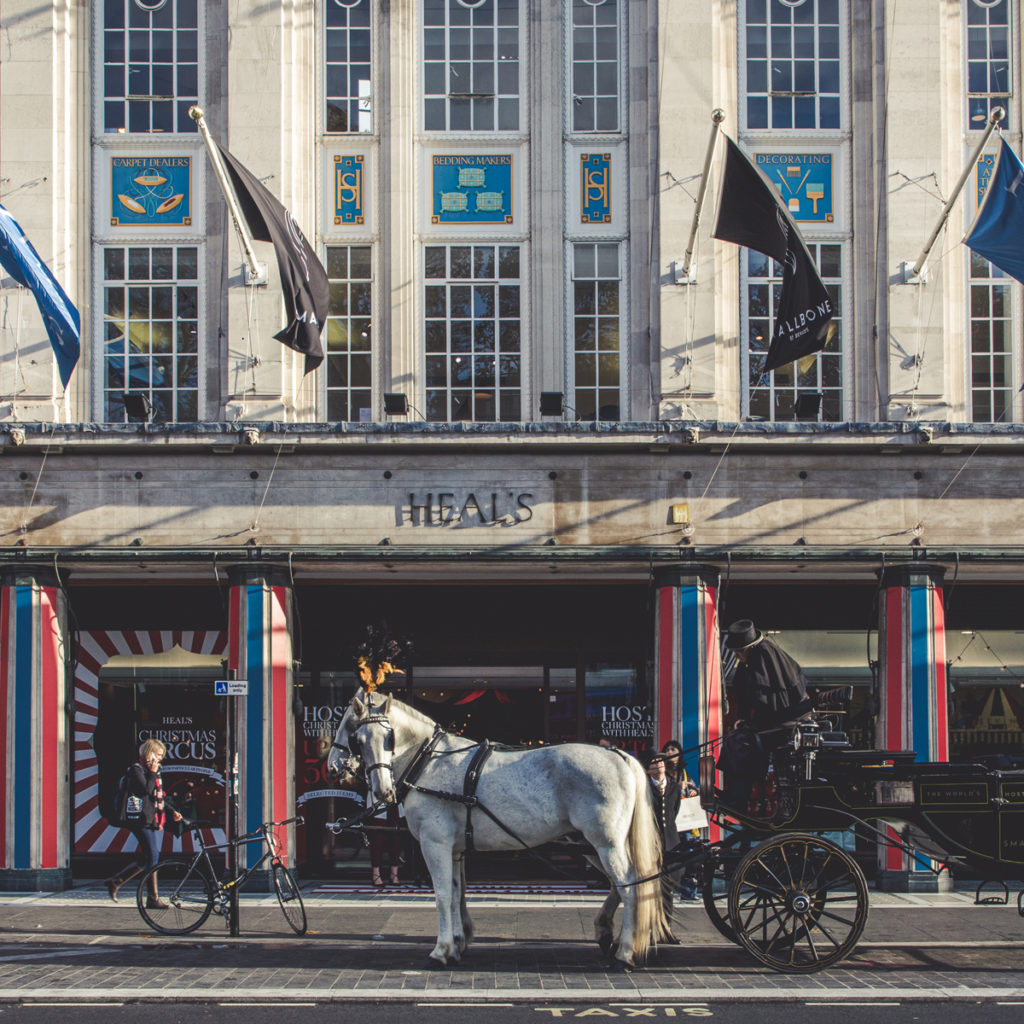 Heal's on Tottenham Court Road 