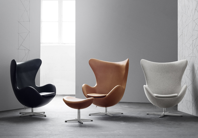 Fritz Hansen Egg Chair - Featured in the Heal's furniture pub quiz