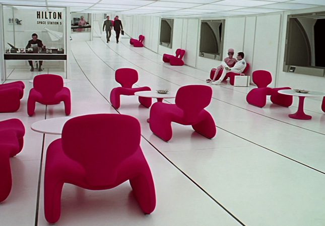 Oliver Morgue Djinn Chair in 2001: A Space Odyssey