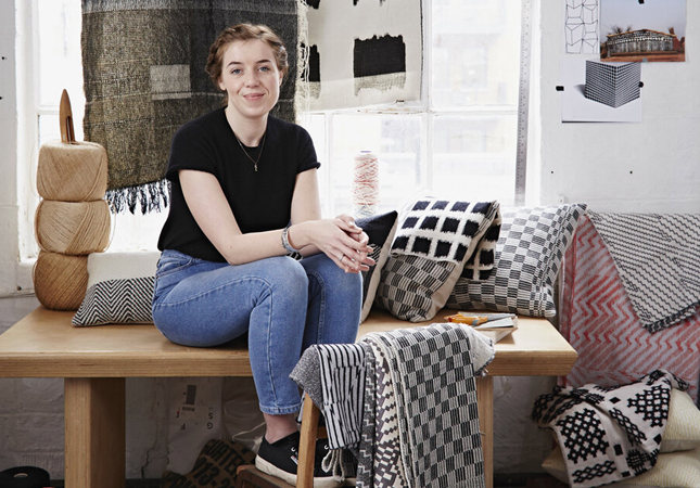 Beatrice Larkin in her studio | Image via Beatrice Larkin