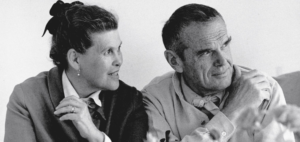 Charles & Ray Eames portrait | Interior design quotes