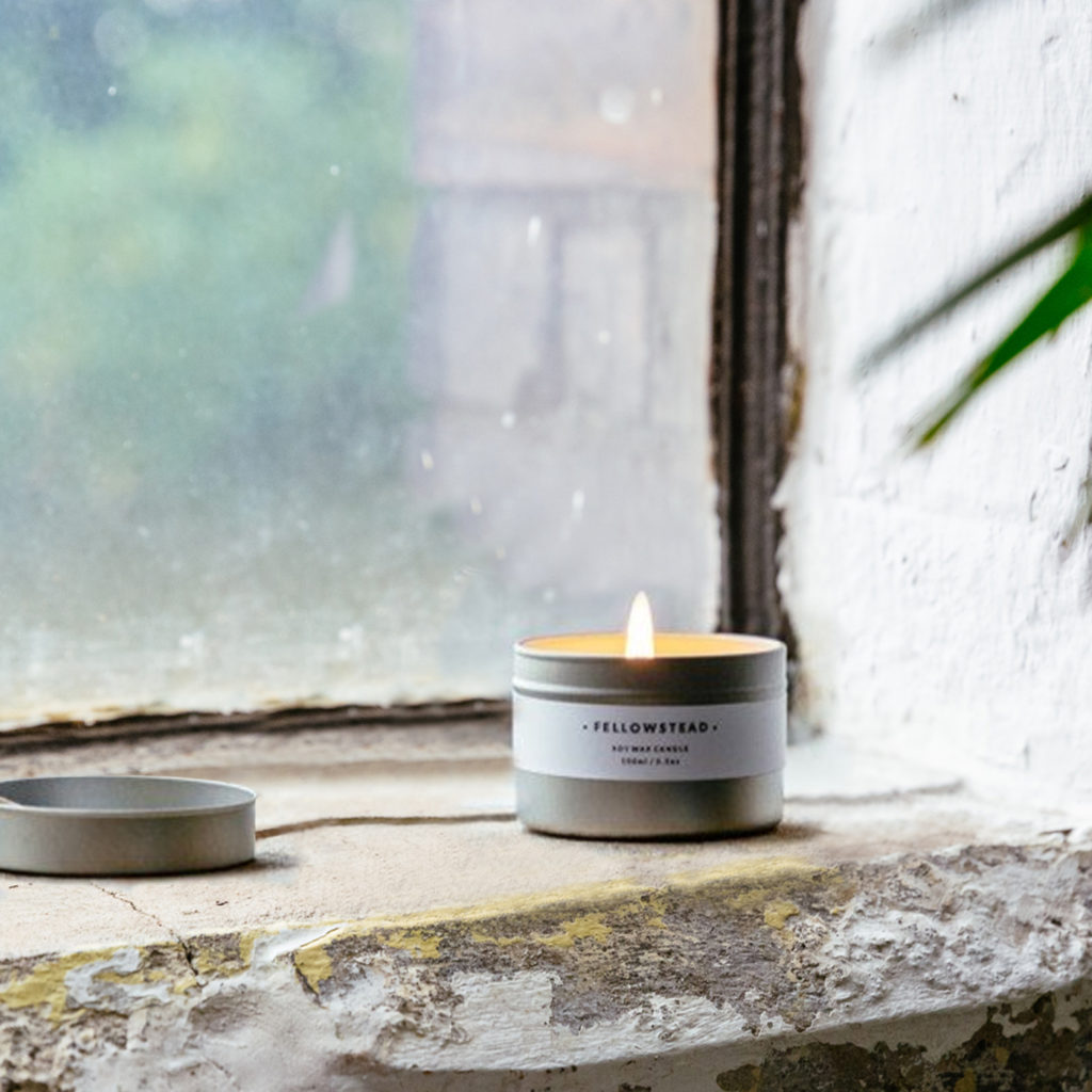 Fellowstead Tomato Leaf & Basil Scented Candle