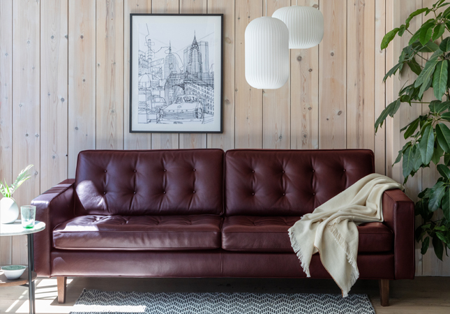 What Colour Goes With A Brown Leather Sofa The Heal S Blog