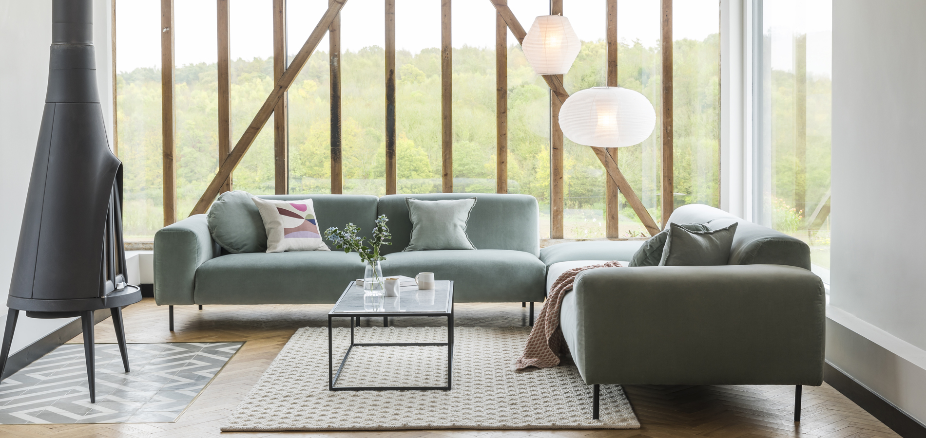 Corner Sofa Living Room Ideas to Inspire You | The Heal's Blog