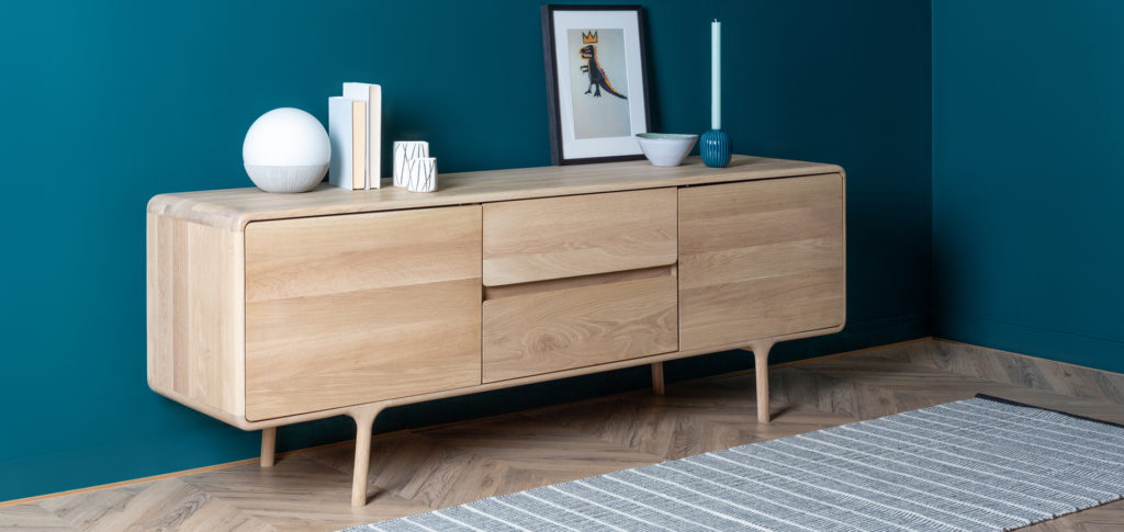 Runner by a sideboard