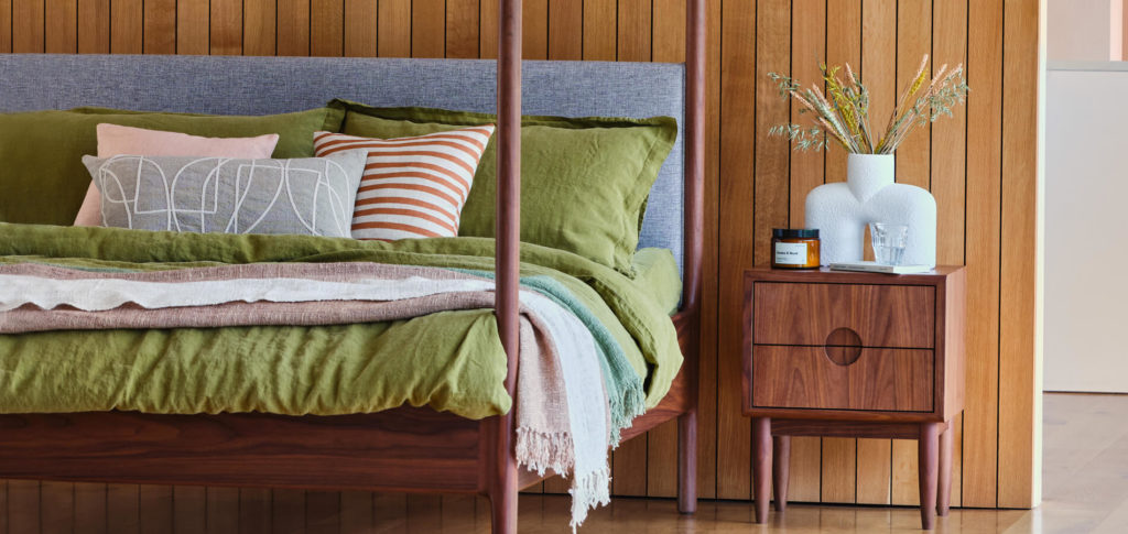 Tidy bedroom to encourage mindfulness