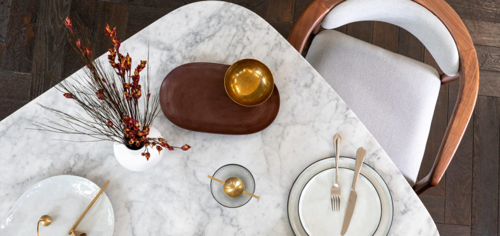 Anais Marble Dining Table