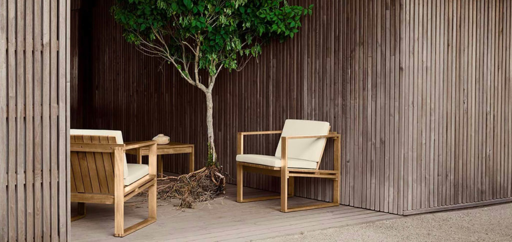 BK Luxury Garden Furniture Carl Hansen