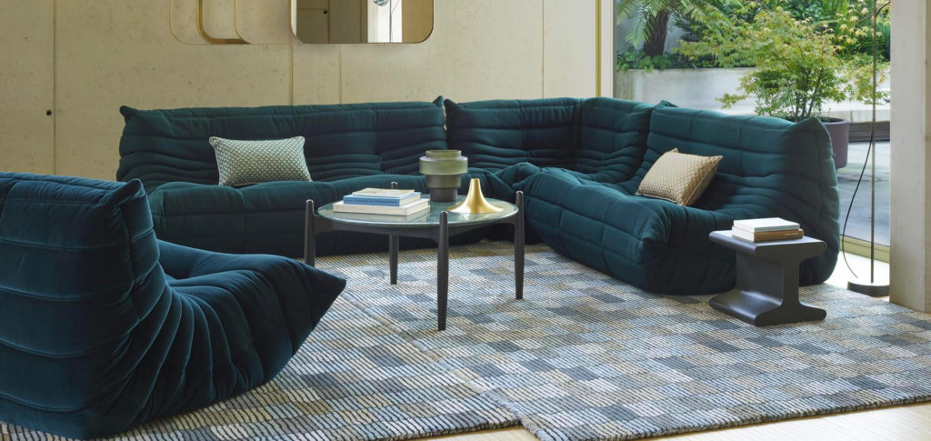 Blue Togo Sofa from Ligne Roset