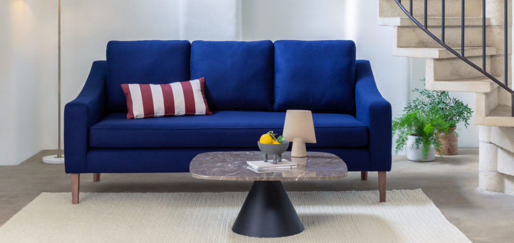 Richmond Blue Sofa