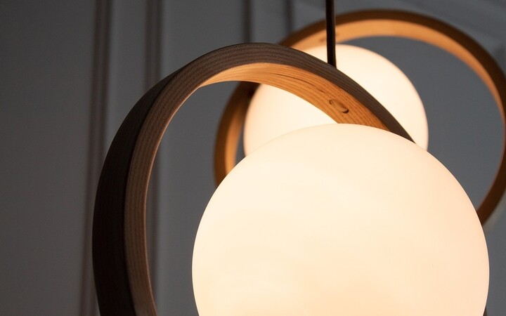 Loer Pendant by Tom Raffield