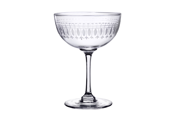 Champagne Saucers Ovals Set of 2 by The Vintage List