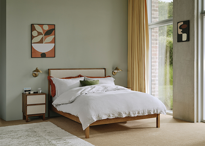 Scandinavian bed discount