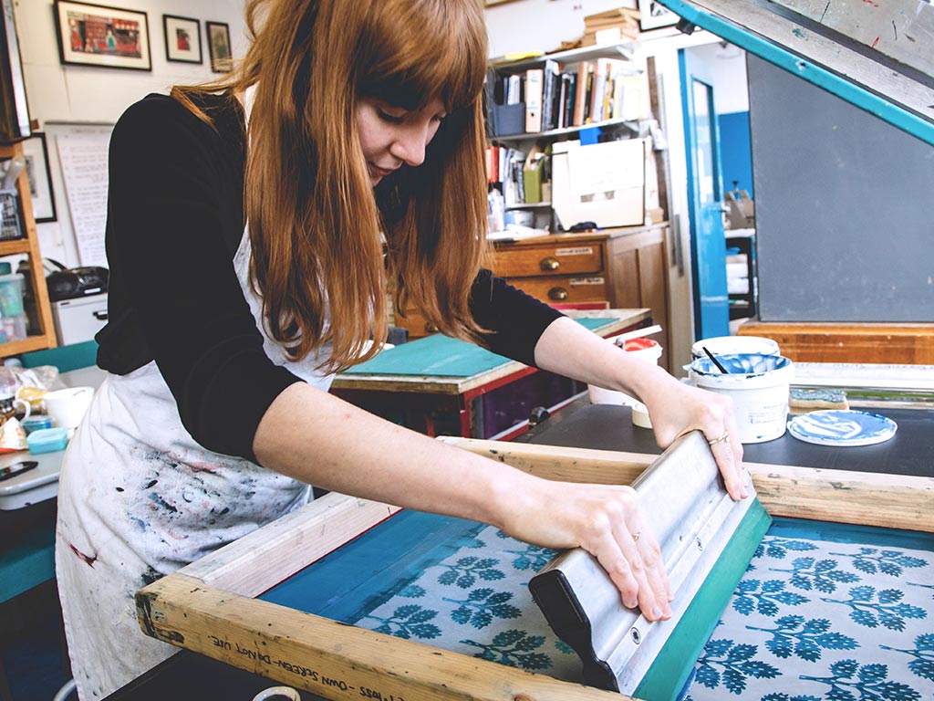 In The Studio: Rosie Moss