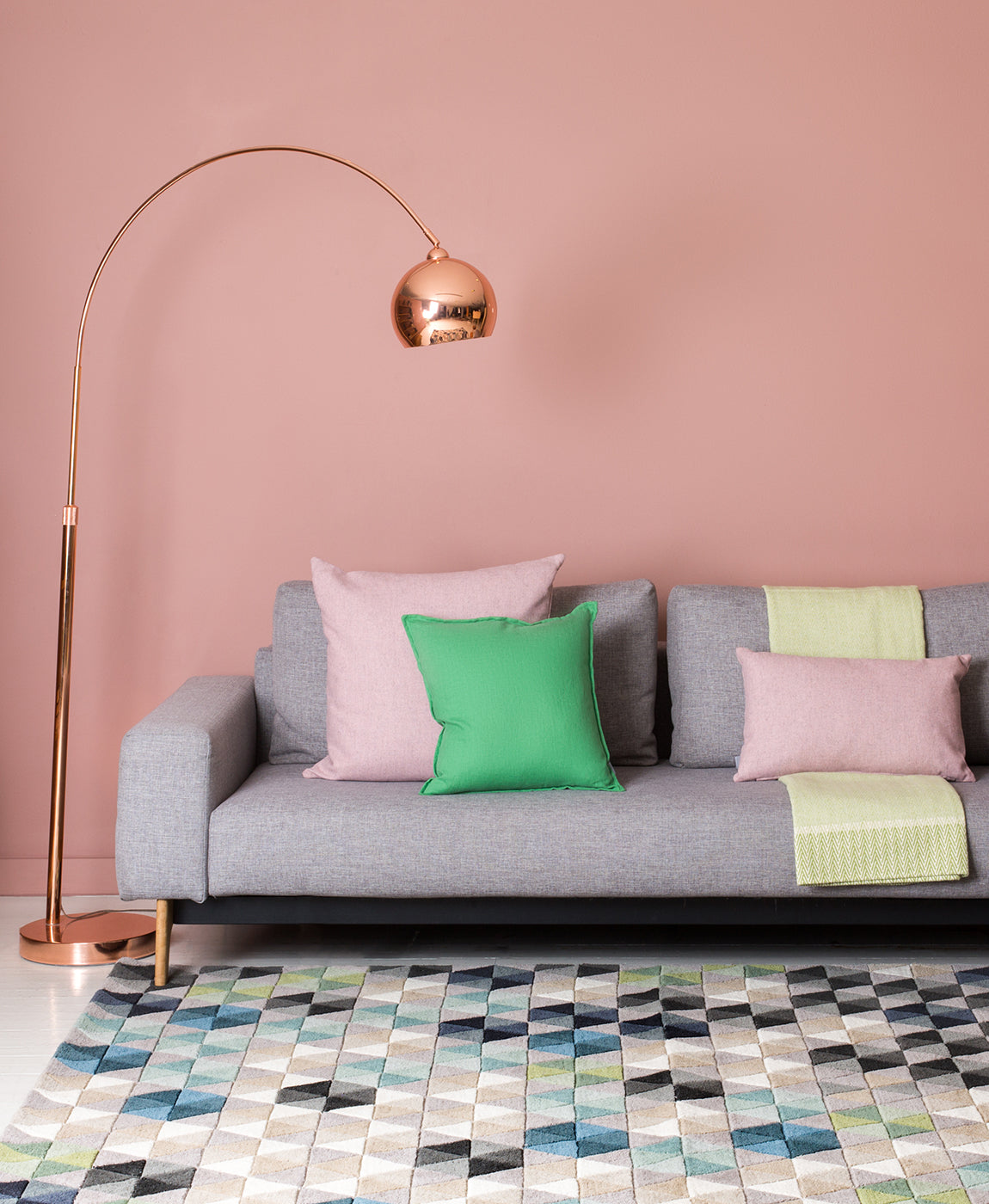 Modern Pastels To Soften Your Living Room
