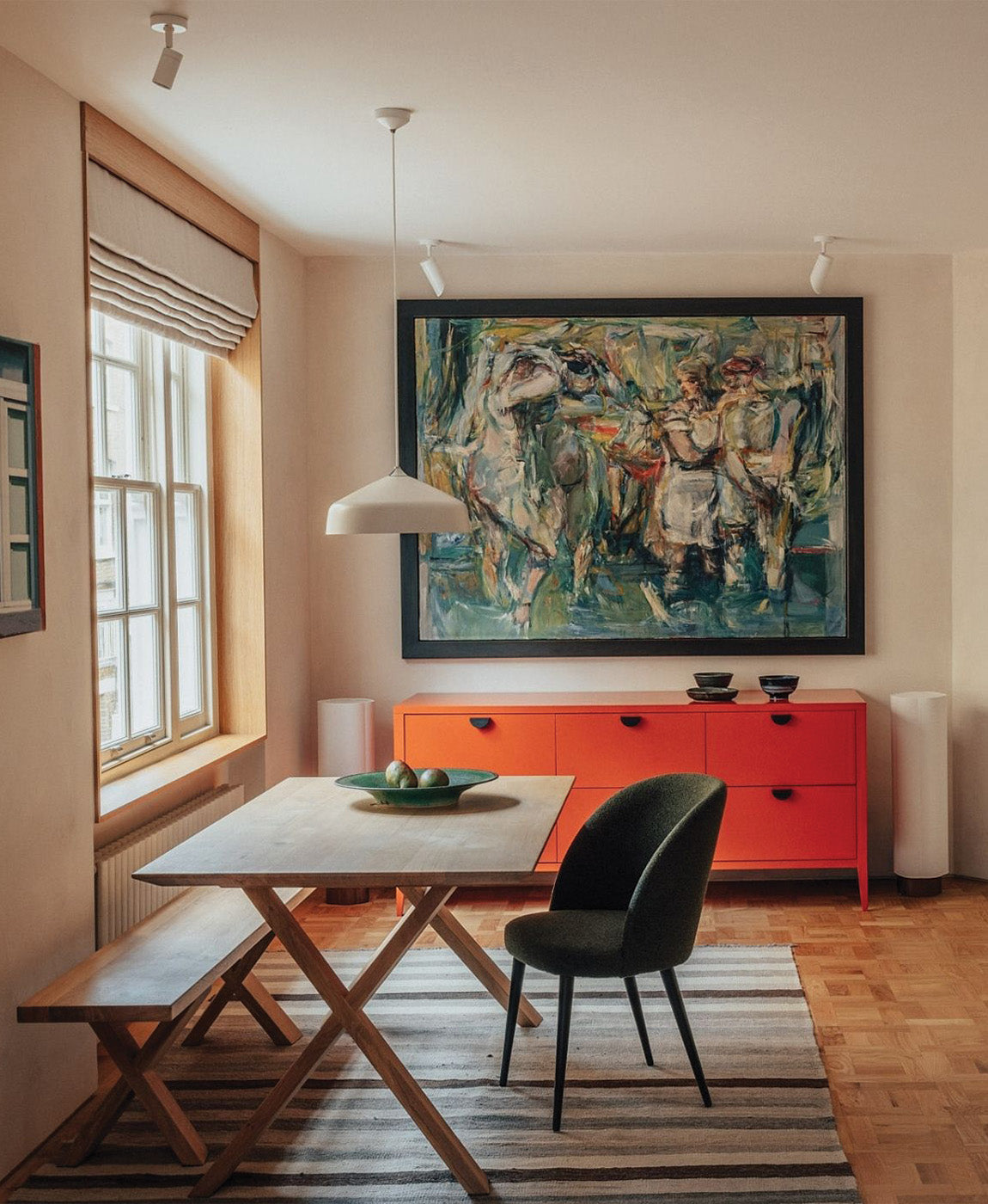 Interior Design Service: Creating a minimalist yet cosy London apartment for a Northamptonshire couple