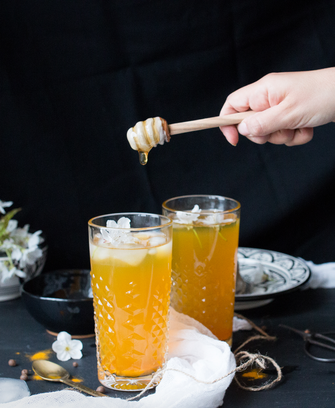 The Little Plantation Takeover: Tumeric Iced Tea