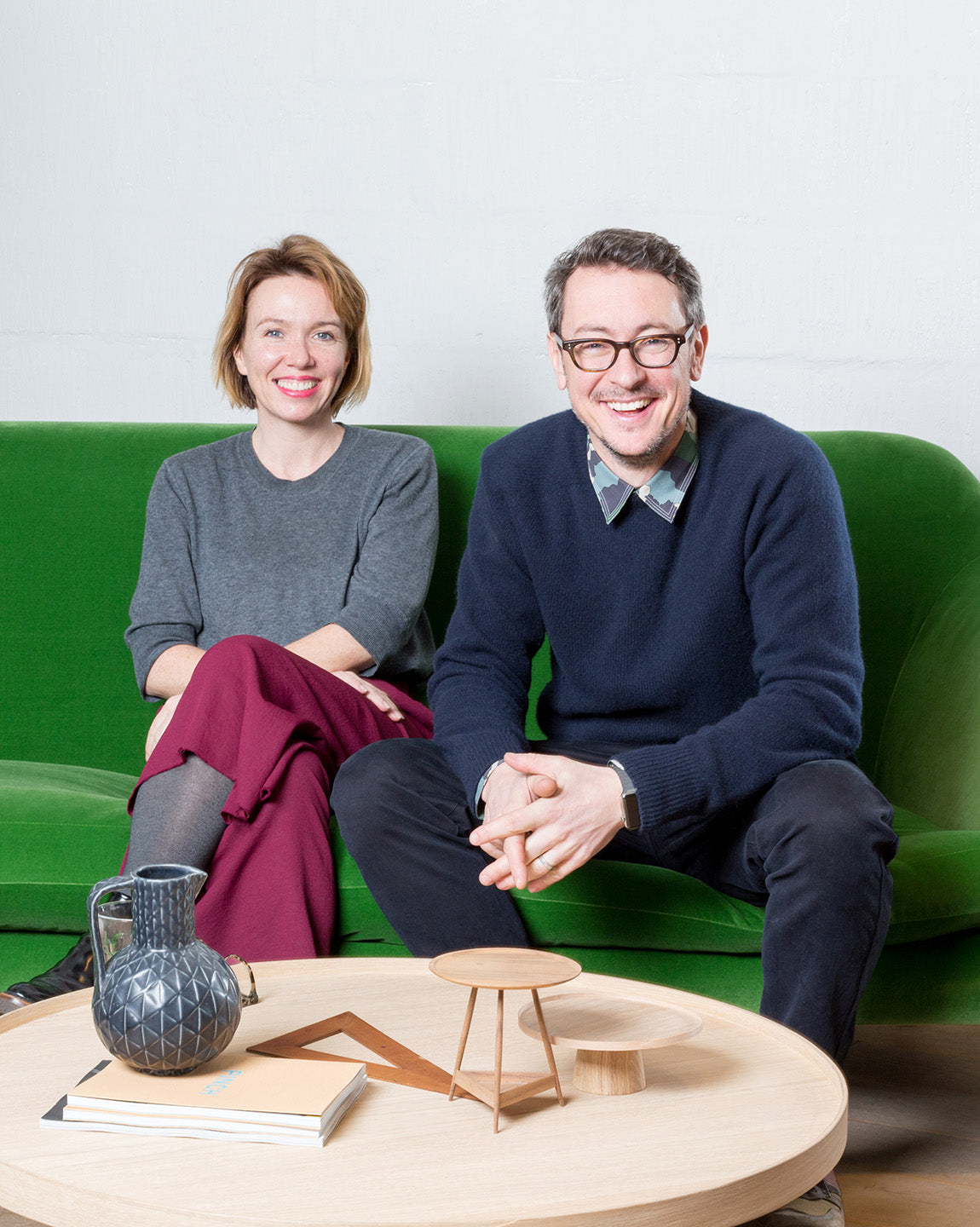 In The Studio: Russell Pinch And Oona Bannon