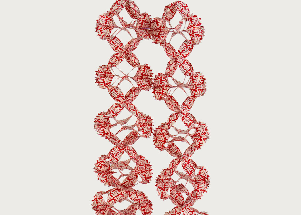 Kathmandu Dandelion Garland Off White & Red