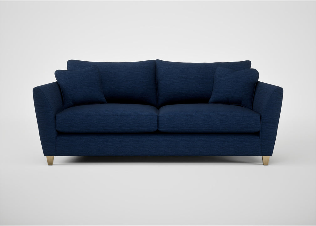 Torino 4 Seater Sofa Broad Weave Lagoon / Natural