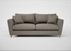 Torino 4 Seater Sofa Broad Weave Pebble / Natural