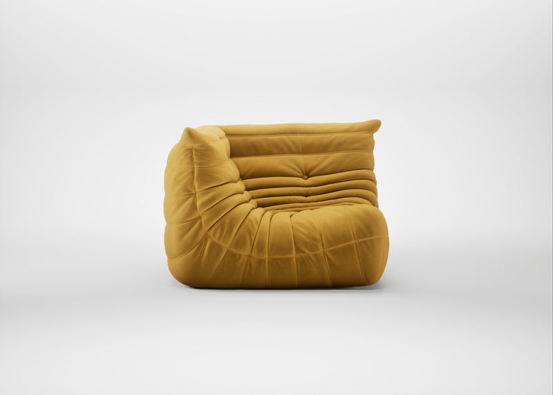 Togo Corner Seat Alcantara Curry