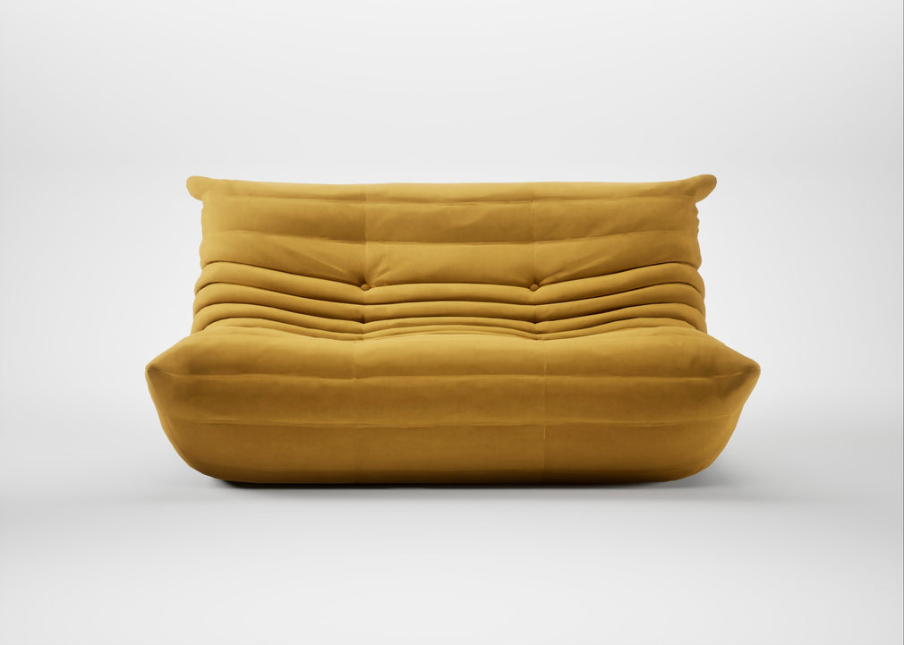 Togo Small Settee Alcantara Curry