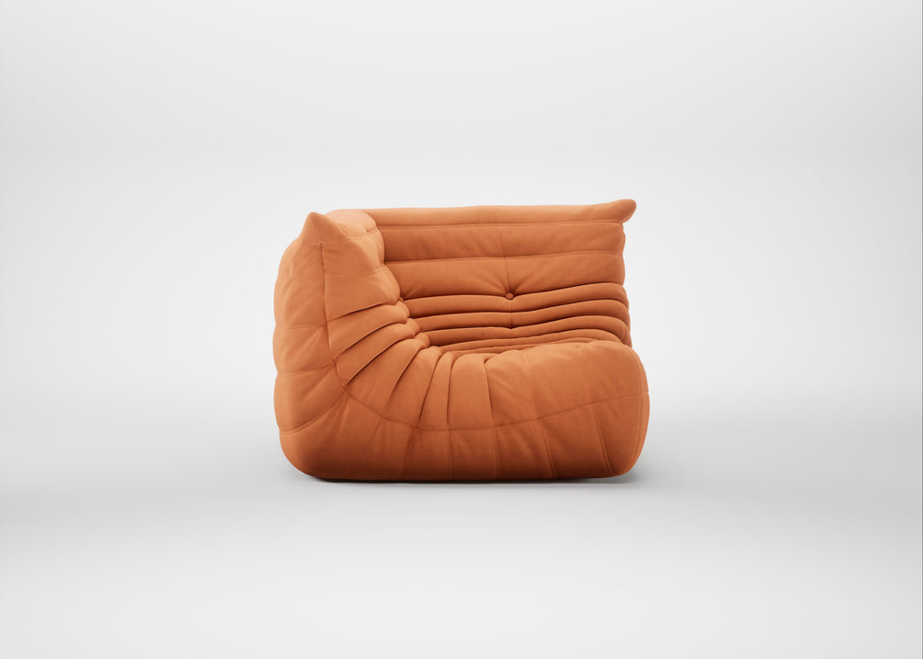 Togo Corner Seat Alcantara Cadmium