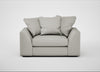 Cumulus Loveseat Melton Wool Limestone