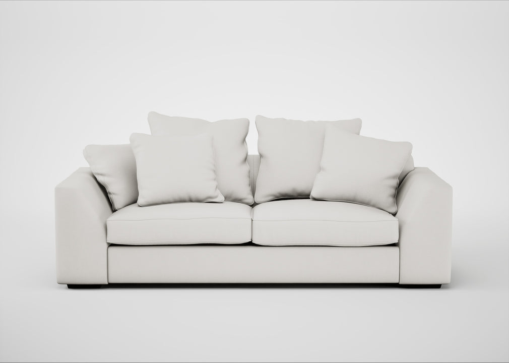 Cumulus 4 Seater Sofa Capelo Linen-Cotton Sea Salt