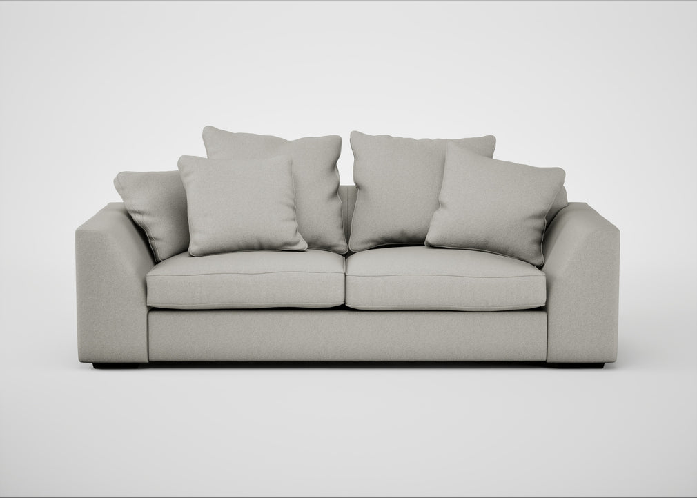 Cumulus 4 Seater Sofa Melton Wool Limestone