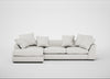 Cumulus Left Hand Facing Corner Sofa Capelo Linen-Cotton Sea Salt