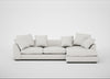 Cumulus Right Hand Facing Corner Sofa Capelo Linen-Cotton Sea Salt