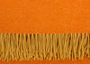 Two Tone Merino Throw Orange