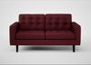 Hepburn 2 Seater Sofa St Moritz Wool Red / Natural