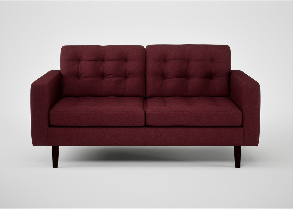 Hepburn 2 Seater Sofa St Moritz Wool Red / Natural