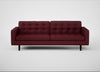 Hepburn 4 Seater Sofa St Moritz Wool Red / Natural