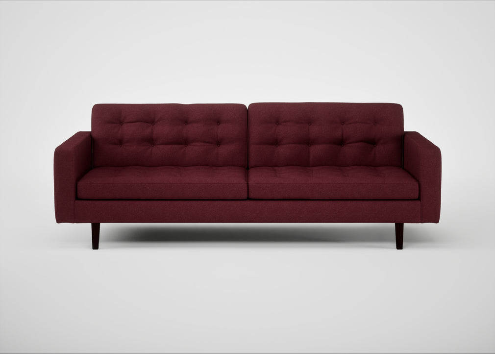 Hepburn 4 Seater Sofa St Moritz Wool Red / Natural