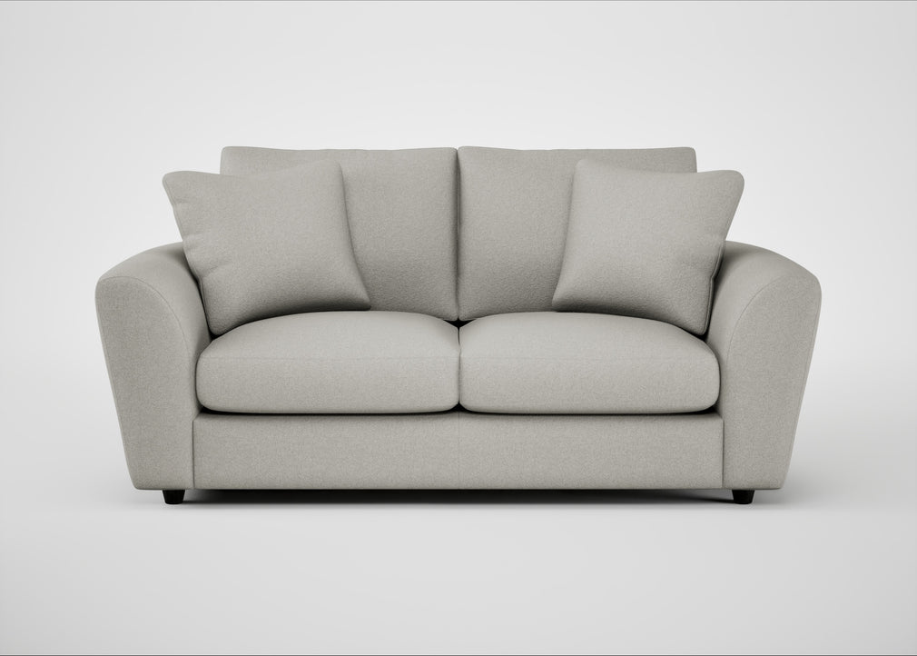 Snooze 3 Seater Sofa Melton Wool Limestone