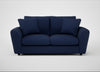 Snooze 3 Seater Sofa Melton Wool New Navy